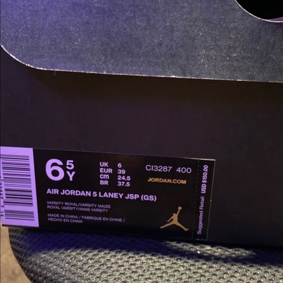 Jordan 5 Laney - Picture 5 of 5